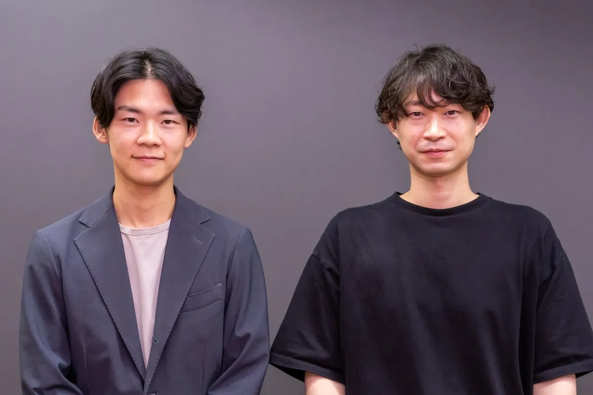 代表取締役CEO 村井謙太（左）とプロダクトマネージャー 南部旭彦（右）